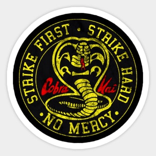 Retro Cobra Kai Sticker